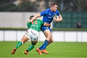 27 October 2018; Rory O'Loughlin of Leinster is tackled by Monty Loane of Benetton Rugby during the Guinness PRO14 Round 7 match between Benetton and Leinster at Stadio Comunale Di Monigo in Treviso, Italy. Photo by Sam Barnes/Sportsfile