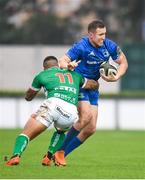 27 October 2018; Rory O'Loughlin of Leinster is tackled by Monty Loane of Benetton during the Guinness PRO14 Round 7 match between Benetton and Leinster at Stadio Comunale Di Monigo in Treviso, Italy. Photo by Sam Barnes/Sportsfile