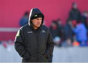 27 October 2018; Glasgow Warriors head coach Dave Rennie prior to the Guinness PRO14 Round 7 match between Munster and Glasgow Warriors at Thomond Park in Limerick. Photo by Brendan Moran/Sportsfile