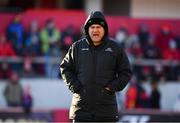 27 October 2018; Glasgow Warriors head coach Dave Rennie prior to the Guinness PRO14 Round 7 match between Munster and Glasgow Warriors at Thomond Park in Limerick. Photo by Brendan Moran/Sportsfile