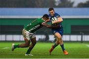 27 October 2018; Rory O'Loughlin of Leinster is tackled by Ratuva Tavuyara of Benetton Rugby during the Guinness PRO14 Round 7 match between Benetton and Leinster at Stadio Comunale Di Monigo in Treviso, Italy. Photo by Sam Barnes/Sportsfile