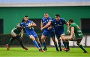 27 October 2018; Rob Kearney of Leinster is tackled by Derrick Appiah of Benetton during the Guinness PRO14 Round 7 match between Benetton and Leinster at Stadio Comunale Di Monigo in Treviso, Italy. Photo by Sam Barnes/Sportsfile