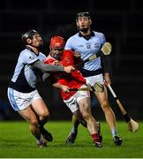 27 October 2018; Denis Moloney of Doon in action against Kevin Downes of Na Piarsaigh during the Limerick County Senior Club Hurling Championship Final match between Na Piarsaigh and Doon at the Gaelic Grounds in Limerick. Photo by Brendan Moran/Sportsfile