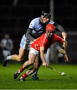 27 October 2018; Denis Moloney of Doon in action against Conor Boylan of Na Piarsaigh during the Limerick County Senior Club Hurling Championship Final match between Na Piarsaigh and Doon at the Gaelic Grounds in Limerick. Photo by Brendan Moran/Sportsfile