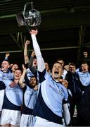 27 October 2018; Na Piarsaigh captain William O'Donoghue lifts the John Daly Cup following the Limerick County Senior Club Hurling Championship Final match between Na Piarsaigh and Doon at the Gaelic Grounds in Limerick. Photo by Brendan Moran/Sportsfile