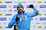 28 October 2018; Johnboy Smith of England became the 2018 SSE Airtricity Dublin Marathon champion of the men’s wheelchair field with a time of 1:36:12. 20,000 runners took to the Fitzwilliam Square start line to participate in the 39th running of the SSE Airtricity Dublin Marathon, making it the fifth largest marathon in Europe. Photo by Ramsey Cardy/Sportsfile