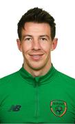 28 October 2018; Republic of Ireland coach Sean St Ledger poses for a portrait during a Republic of Ireland U15 portrait session at Johnstown House in Enfield, Co Meath. Photo by Stephen McCarthy/Sportsfile