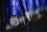 28 October 2018; A detailed view of medals after the 2018 SSE Airtricity Dublin Marathon. 20,000 runners took to the Fitzwilliam Square start line to participate in the 39th running of the SSE Airtricity Dublin Marathon, making it the fifth largest marathon in Europe. Photo by Eóin Noonan/Sportsfile
