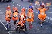 28 October 2018; Team Archie during the 2018 SSE Airtricity Dublin Marathon. 20,000 runners took to the Fitzwilliam Square start line to participate in the 39th running of the SSE Airtricity Dublin Marathon, making it the fifth largest marathon in Europe. Photo by Ramsey Cardy/Sportsfile