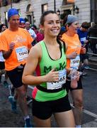 28 October 2018; Mary Kate Slattery during the 2018 SSE Airtricity Dublin Marathon. 20,000 runners took to the Fitzwilliam Square start line to participate in the 39th running of the SSE Airtricity Dublin Marathon, making it the fifth largest marathon in Europe. Photo by Ramsey Cardy/Sportsfile