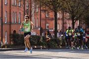 28 October 2018; Mick Clohisey of Raheny Shamrocks, Dublin, competing during the 2018 SSE Airtricity Dublin Marathon. 20,000 runners took to the Fitzwilliam Square start line to participate in the 39th running of the SSE Airtricity Dublin Marathon, making it the fifth largest marathon in Europe. Photo by Sam Barnes/Sportsfile