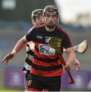 28 October 2018; Pauric Mahony of Ballygunner in action against Seamus O'Farrell of Midleton during the AIB Munster GAA Hurling Senior Club Championship quarter-final match between Ballygunner and Midleton at Walsh Park in Waterford. Photo by Matt Browne/Sportsfile