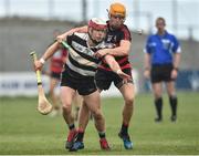 28 October 2018; Seadnaidh Smyth of Midleton in action against Brian O'Sullivan of Ballygunner during the AIB Munster GAA Hurling Senior Club Championship quarter-final match between Ballygunner and Midleton at Walsh Park in Waterford. Photo by Matt Browne/Sportsfile