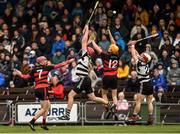 28 October 2018; Brian O'Sullivan,12, and Billy O'Keeffe of Ballygunner in action against James Nagle and Seadnidh Smyth of Midleton during the AIB Munster GAA Hurling Senior Club Championship quarter-final match between Ballygunner and Midleton at Walsh Park in Waterford. Photo by Matt Browne/Sportsfile