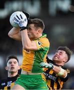 28 October 2018; Liam Silke of Corofin in action against Noel McDonagh of Mountbellew-Moylough during the Galway County Senior Club Football Championship Final match between Mountbellew-Moylough and Corofin at Pearse Stadium, Galway. Photo by Harry Murphy/Sportsfile