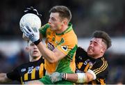 28 October 2018; Liam Silke of Corofin in action against Noel McDonagh of Mountbellew-Moylough during the Galway County Senior Club Football Championship Final match between Mountbellew-Moylough and Corofin at Pearse Stadium, Galway. Photo by Harry Murphy/Sportsfile