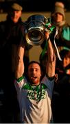 28 October 2018; Ballyhale Shamrocks captain Michael Fennelly lifts the cup following the Kilkenny County Senior Club Hurling Championship Final between Bennettsbridge and Ballyhale Shamrocks at Nowlan Park in Kilkenny. Photo by Stephen McCarthy/Sportsfile