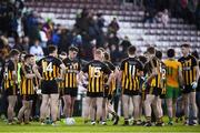 28 October 2018; Mountbellew-Moylough players react following the Galway County Senior Club Football Championship Final match between Mountbellew-Moylough and Corofin at Pearse Stadium, Galway. Photo by Harry Murphy/Sportsfile