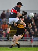 28 October 2018; Gavin Curran of Dingle in action against Kieran O’Leary of Dr. Crokes during the Kerry County Senior Club Football Championship Final match between Dr Crokes and Dingle at Austin Stack Park in Tralee, Kerry. Photo by Brendan Moran/Sportsfile
