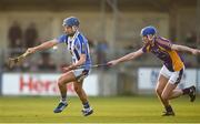 28 October 2018; Paul Ryan of Ballyboden St Enda's in action against Caolán Conway of Kilmacud Crokes during the Dublin County Senior Club Hurling Championship Final Replay match between Kilmacud Crokes and Ballyboden St Enda's, at Parnell Park, Dublin. Photo by Daire Brennan/Sportsfile