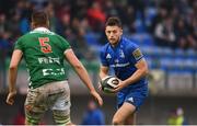 27 October 2018; Ross Byrne of Leinster in action Federico Ruzza of Benetton Rugby during the Guinness PRO14 Round 7 match between Benetton and Leinster at Stadio Comunale Di Monigo in Treviso, Italy. Photo by Sam Barnes/Sportsfile