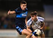29 October 2018; Cillian O'Shea of Kilmacud Crokes in action against Kieran Doherty of St Jude's during the Dublin County Senior Club Football Championship Final match between St Jude's and Kilmacud Crokes at Parnell Park in Dublin. Photo by Daire Brennan/Sportsfile