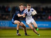 29 October 2018; Ross McGowan of Kilmacud Crokes in action against Tom Lahiff of St Jude's during the Dublin County Senior Club Football Championship Final match between St Jude's and Kilmacud Crokes at Parnell Park in Dublin. Photo by Daire Brennan/Sportsfile