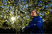 30 October 2018; Rory O'Loughlin poses for a portrait following a Leinster Rugby press conference at Leinster Rugby Headquarters in UCD, Dublin. Photo by Ramsey Cardy/Sportsfile