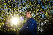 30 October 2018; Rory O'Loughlin poses for a portrait following a Leinster Rugby press conference at Leinster Rugby Headquarters in UCD, Dublin. Photo by Ramsey Cardy/Sportsfile