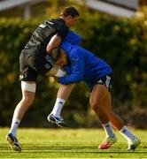 30 October 2018; Ian Nagle, left, and Adam Byrne during Leinster Rugby squad training at UCD in Dublin. Photo by Ramsey Cardy/Sportsfile