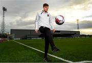 30 October 2018; Sean Gannon poses for a portrait during the Dundalk Media Day ahead of the Irish Daily Mail FAI Cup Final match between Dundalk and Cork at Oriel Park in Dundalk, Louth. Photo by Sam Barnes/Sportsfile
