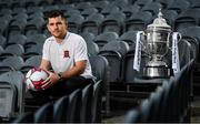 30 October 2018; Ronan Murray poses for a portrait during the Dundalk Media Day ahead of the Irish Daily Mail FAI Cup Final match between Dundalk and Cork at Oriel Park in Dundalk, Louth. Photo by Sam Barnes/Sportsfile