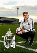 30 October 2018; Sean Gannon poses for a portrait during the Dundalk Media Day ahead of the Irish Daily Mail FAI Cup Final match between Dundalk and Cork at Oriel Park in Dundalk, Louth. Photo by Sam Barnes/Sportsfile