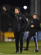 30 October 2018; Bohemians manager Craig Sexton during the SSE Airtricity U19 League Final match between Shamrock Rovers and Bohemians at Tallaght Stadium in Dublin. Photo by Harry Murphy/Sportsfile