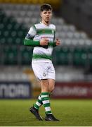 30 October 2018; Adam O'Connor of Shamrock Rovers during the SSE Airtricity U19 League Final match between Shamrock Rovers and Bohemians at Tallaght Stadium, in Dublin. Photo by Harry Murphy/Sportsfile