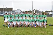 31 October 2018; The South East Area squad before the U18s 2nd Round Shane Horgan Cup match between South East Area and Midlands Area at IT Carlow in Carlow. Photo by Matt Browne/Sportsfile