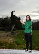 31 October 2018; Niamh Farrelly of Peamount United who received the Continental Tyres WNL Player of the Month Award for September at the FAI HQ in Abbotstown, Co Dublin. Photo by Eóin Noonan/Sportsfile
