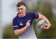 31 October 2018; Ryan Doyle of Metropolitan Area during the U18s 2nd Round Shane Horgan Cup match between North East Area and Metropolitan Area at Ashbourne RFC in Ashbourne, Co Meath. Photo by Piaras Ó Mídheach/Sportsfile