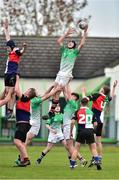 31 October 2018; David Bolger of South East Area takes the ball in the lineout during the U16s 2nd Round Shane Horgan Cup match between South East Area and Midlands Area at IT Carlow in Carlow. Photo by Matt Browne/Sportsfile