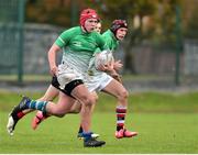 31 October 2018; George Hadden of South East Area during the U16s 2nd Round Shane Horgan Cup match between South East Area and Midlands Area at IT Carlow in Carlow. Photo by Matt Browne/Sportsfile