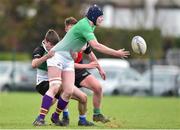31 October 2018; Bryan Cullenton of South East in action against the Midlands Area during the U18s 2nd Round Shane Horgan Cup match between South East Area and Midlands Area at IT Carlow in Carlow. Photo by Matt Browne/Sportsfile