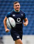 1 November 2018; Jordan Larmour during Ireland rugby squad training session at Toyota Park in Chicago, USA. Photo by Brendan Moran/Sportsfile