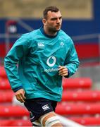 1 November 2018; Tadhg Beirne during Ireland rugby squad training session at Toyota Park in Chicago, USA. Photo by Brendan Moran/Sportsfile