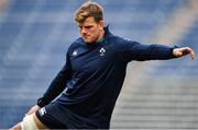 1 November 2018; Jordi Murphy during Ireland rugby squad training session at Toyota Park in Chicago, USA. Photo by Brendan Moran/Sportsfile