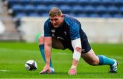 1 November 2018; Tadhg Furlong during Ireland rugby squad training session at Toyota Park in Chicago, USA. Photo by Brendan Moran/Sportsfile