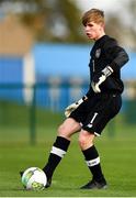 29 October 2018; Darragh Bourke of Republic of Ireland U16 during the Republic of Ireland U15 and Republic of Ireland U16 match at FAI National Training Centre in Abbotstown, Dublin. Photo by Seb Daly/Sportsfile
