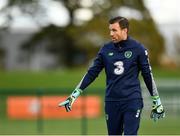 29 October 2018; Republic of Ireland goalkeeping coach Richie Fitzgibbon during the Republic of Ireland U15 and Republic of Ireland U16 match at FAI National Training Centre in Abbotstown, Dublin. Photo by Seb Daly/Sportsfile