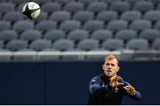 2 November 2018; Will Addison during the Ireland rugby captain's run at Soldier Field in Chicago, USA. Photo by Brendan Moran/Sportsfile