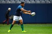 2 November 2018; Bundee Aki during the Ireland rugby captain's run at Soldier Field in Chicago, USA. Photo by Brendan Moran/Sportsfile