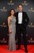2 November 2018; Fermanagh footballer Che Cullen with Niamh Dolan upon arrival at the PwC All Stars 2018 at the Convention Centre in Dublin. Photo by Sam Barnes/Sportsfile